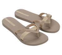 Ipanema Women's Kirei Fem Flip-Flop, Beige Metallic Beige, 7.5/8 UK