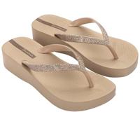 Ipanema Flip flops / Sandals (Shoes) MESH CHIC PLAT FEM in Beige 7.5
