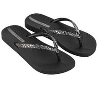Ipanema Women's Mesh VIII Fem Flat Sandal, Dark Grey, 7/8 UK