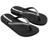 Ipanema Womens Mesh X Fem Black/Silver - Black & Silver