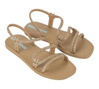 Ipanema Women's Solar Glow Sand Ad Flip-Flop, Beige Glitter Green, 7 UK