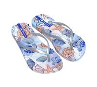 Ipanema Women's Verao Tropical Fem Flip-Flop, Light Blue Pearly Blue, 7 UK