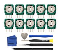 iParto 10 Pack 2K3 Ohm Potentiometer Replacement for Sony PlayStation 5 PS5 Dualsense / PS4 DualShock Controller Trim Pot Resistor Thumbstick Module Sensor for ALPS Analog Joystick (10 Pack)
