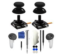 iParto 2 Pack Joystick Replacement for Oculus Quest 3 Controller Analog ThumbStick with 2 Caps Replacement for Meta Quest 3 Controller with Tools (2 joysticks + 2 caps)