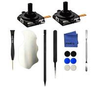 iParto 2 Pack Joystick Replacement for Oculus Quest 3S Controller Analog ThumbStick Replacement for Meta Quest 3S Controller with Tools