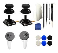 iParto 2 Pack Joystick Replacement for Oculus Quest 3S Controller Analog ThumbStick with 2 Caps Replacement for Meta Quest 3S Controller (2 joysticks + 2 caps)