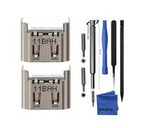iParto 2 Pack Replacement HDMI Port for Sony Playstation 4 PS4 Display Socket Interface Jack Connector Repair Kit
