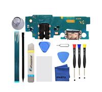 iParto Charging Port Replacement for Samsung Galaxy A32 5G A326U(Not for 4G A325) Charging Port Replacement Kit for Galaxy A32 5G SM-A326U SM-A326U1 USB Flex Dock Connector Replacement