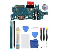 iParto Charging Port Replacement Kit for Samsung Galaxy A15 5G SM-A156U USB Flex Dock Connector Charging Flex Replacement with Tools