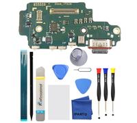iParto Charging Port Replacement Kit for Samsung Galaxy S24 Ultra 5G SM-S928B SM-S928B/DS USB Flex Dock Connector Charging Flex Replacement with Tools