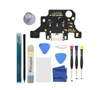 iParto Charging Port Replacement Kit for Samsung Galaxy Tab A9+ SM-X210 SM-X215 SM-X216B USB Flex Dock Connector Charging Flex Replacement with Tools