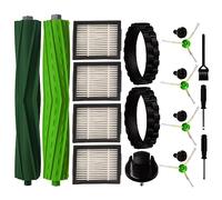 iParto Replacement Parts Accessories for iRobot Roomba I&E&J Series i3 i4 i6 i6+ i7 i7+ i8 E5 E6 E7 j7 j7+ 7550 3550 3150 5150 6198 Tires Caster Wheel Side Brush Main Roller Brush Filter with Tools