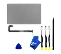 iPartsleader A3113 Trackpad Replacement for MacBook Air (Retina,13-inch,M3,2024) Force Touch Touchpad with Cable 661-40274 821-04848-A EMC8611 (Not fit to A2681) (Grey)