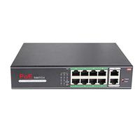IPCC-1108PL 10-Port 10/100Mbps Desktop Switch with 8-Port Isolated 820 ft Extened PoE Distance