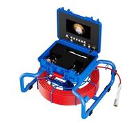 Ipe Drain Inspection Camera, 7" Screen With DVR,Sewer Pipeline Industrial Endoscope, AHD 1080P Live Recorder Color,for Duct Dr(80 M/262 FT)
