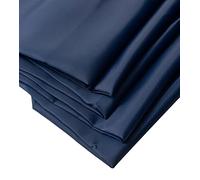 IPEA Lining Fabric Navy Blue - 200 cm x 150 cm - Made in Italy - Fabric by the Metre for Sewing, Clothing, Linings, Jackets, Trousers, Skirts, Furnishings, Cushions - Fabric for Sewing and Lining