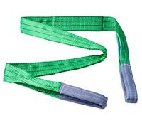 IPEA Weights and Weights Lifting Strap - Load Capacity 2000 kg - Abrasion Resistant Polyester Rope for Lifting Heavy Items - CEN Compliant - 60 mm x 2 metres - Green