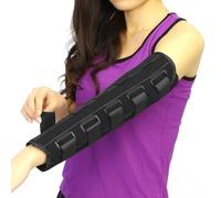 IPENNY Elbow Splint for Stroke Rehabilitation Upper Limb Hemiplegia Support Brace Arm Extension Training Equipment Ulnar Nerve Tendonitis Sports Injury Recovery Elbow Support for Women Men (L)