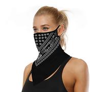 IPENNY Unisex Washable Bandana Face Scarf Adjustable Sun Protection Face Rave Balaclava Neck Gaiters Dustproof Mouth Protection Cloth Wind Motorcycle Cover For Women Men