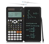 iPepul Scientific Calculators, Type-C Rechargeable Desktop Math Solar Calculator with 552 Functions & Notepad, School Supplies for Middle High School & College Students, 991EX (Black)