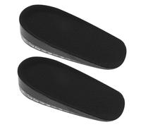 Ipetboom 1 Pair Heel Lifts for Men: Silicone Gel Invisible Height Booster Insoles Cushioned Half Shoe Insert Subtle Height Increase for Parties Meetings Social Events