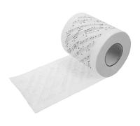 Ipetboom 1 Roll Music Notes Toilet Paper Tissue Toilet Paper Reliable Versatile Usage Unique Decoration for Musicians and Music Lovers