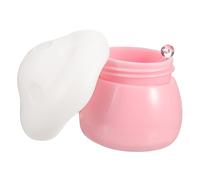 Ipetboom 1 Set Cartoon Lip Balm Container Refillable Cosmetic Jar for Travel Plastic Makeup Storage for Creams Balms for Hair Skin Products