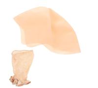 Ipetboom 1 Set Latex Bald Head Cap For Makeup - Women Men Realistic Scalp Costume Hat Bald Cap - Reusable Mesh Wig Hat For Halloween Party Movie Prop Cosplay