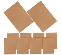 Ipetboom 10 Sheets Thick Corrugated Board Packaging Boxes for Shipping and Moving Single Wall Packing Box Board Wear-resistant Industrial Packing for Bottles and Glassware