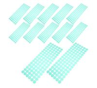 Ipetboom 1000Pcs Round Green High Temperature Masking Tape Dots 20Mm Heat Resistant Adhesive Discs for Paint Shielding and Oven Safe Powder Coating Applications