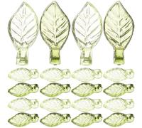Ipetboom 100pcs Acrylic Leaf Charms Hanging Pendants for DIY Jewelry Making Lightweight Mini Leaf Beads for Bracelets and Necklaces Green and Light Green Mix