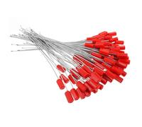 Ipetboom 100pcs Cable Seals Tamper Security Tags with Unique Serial Numbers for Container Truck Trailer and Warehouse Locking