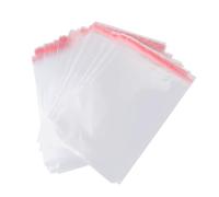 Ipetboom 100pcs Clear Opp Cellophane Bags Self Adhesive Sealing Cello Bags for Bakery Cookie Candy Packaging Multipurpose Grip Seal Pouches