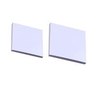 Ipetboom 100pcs Color Paper Palette Nails Pad Nail Tray Nail Things Nail Art Tool Adhesive Polish Gel Nail Glue Nail Color Mixing Press Nail Painting Kit Color Pallets Nail Art Plate White