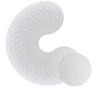 Ipetboom 100pcs Disposable Round Coffee Filter Pads for Espresso Machines Unbleached Paper Filters for Convenient Daily Use and Quick Brewing Lightweight and Portable Replacement Coffee