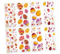 Ipetboom 100pcs Easter Wrapping Paper Decorative Floral Wrap for Party Bags Craft Projects Glassine Paper for Bouquets and Decorations