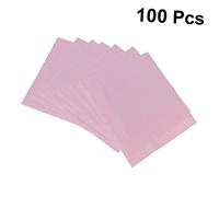 Ipetboom 100Pcs Pink Microfiber Cleaning Cloths for Lens and Soft for Eyeglasses Sunglasses Camera Cell Phones Musical Instruments Reusable and Quick Drying