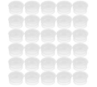 Ipetboom 100pcs Plastic Bottle Stopper - 24mm Inner Plug Cap for Cosmetic Bottles - Leakproof Airtight Inner Cap - Travel Lotion Container Replacement Parts
