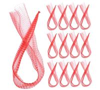 Ipetboom 100pcs Reusable Mesh Produce Bags for Vegetables Fruits Seafood Storage Strong Breathable Potato Onion Storage Net Bags Multipurpose Organizers