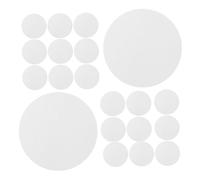 Ipetboom 100pcs Round Plant Dehumidification Sheets for Biscuit Cans Potato Chip Tubes Reusable Food Grade Fiber Keeps Snacks Fresh and Dry Sustainable Moisture Absorption