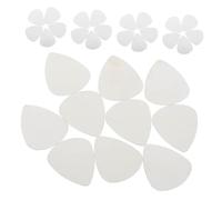 Ipetboom 100pcs Silver Stainless Steel Thumb Picks for Bass Acoustic Guitars Ergonomic Metal Finger Picks with Smooth Edges Portable Plectrums for Shredding and Precise Tonal Control