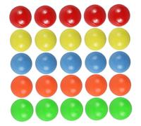 Ipetboom 100pcs Small Colored Counting Balls Math Learning Aids Educational for Probability Teaching Tools Orange Green Blue Yellow Red