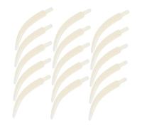 Ipetboom 100pcs Tibetan Elephant Tooth Charms White Resin Faux Ivory Pendants for Jewelry Making Bracelets Earrings Festival Craft Supplies