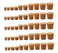 Ipetboom 100pcs Wine Cork Stoppers Bottle Sealing Covers for Wine Beer Beverage Airtight Seal Various for Home Restaurants Bars