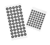 Ipetboom 106pcs Scanning Reflective Markers Stickers High Precision Positioning Points for Motion Capture Architecture Engineering Design with Tear Resistant Reflective Film
