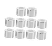 Ipetboom 10pcs 24-tooth Replacement Reed Diffuser Bottle Lids Silver Caps for Glass Aromatherapy Diffusers Suitable for Home and Office Use Easy to Diy