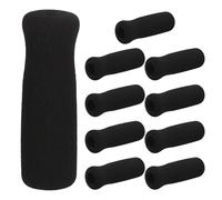 Ipetboom 10pcs Anti-Skid Sponge Cane Handle Replacement Pads, Padded Walker Grip Covers for Elderly Walking Canes and Crutches, Soft Foam Hand Grip Sleeves for Comfortable Mobility Aid