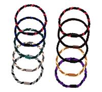 Ipetboom 10pcs Braided Headband Hair Ties for Men Elastic Hair Ties Ponytail Holder Hair Ropes Women Hair Tie Accessories Hair Styling Accessories Women Braids Headbands for Mens Band Bands