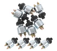 Ipetboom 10pcs Car Ignition Starter Switch Push Button Kit for Tractor Forklift Truck Trailer Auto Ignition Switch Cylinder Replacement Start Stop Button for Commercial Vehicles