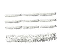 Ipetboom 10pcs Elastic Sequin Headbands Women Fashion Glitter Sequins Crown Headband Shiny Ponytail Holder Rhinestone Hair Bands for Girls Festive Use